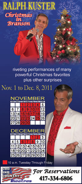 A Ralph Kuster Christmas in Branson (Back)
