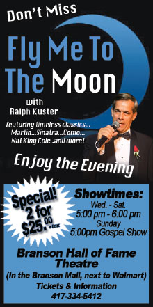 Fly Me to the Moon Rack Card