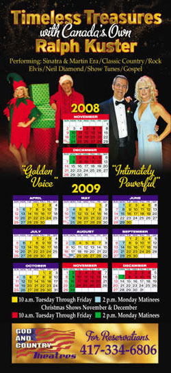 Timeless Treasures Rack Card (Back)